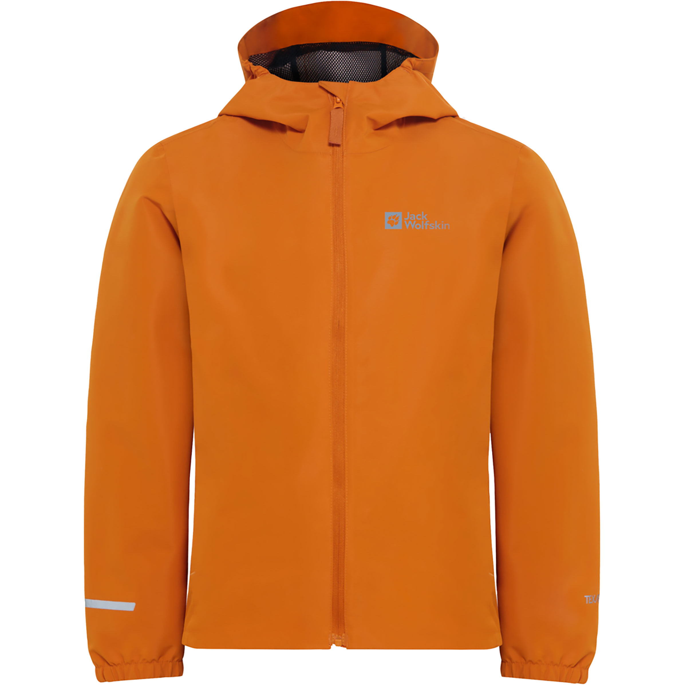 Jack Wolfskin Flaze Kinder Softshelljacke braun Größe 164 Camping Wasserabweisend