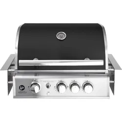 All`Grill Chef M Built-In Schwarz