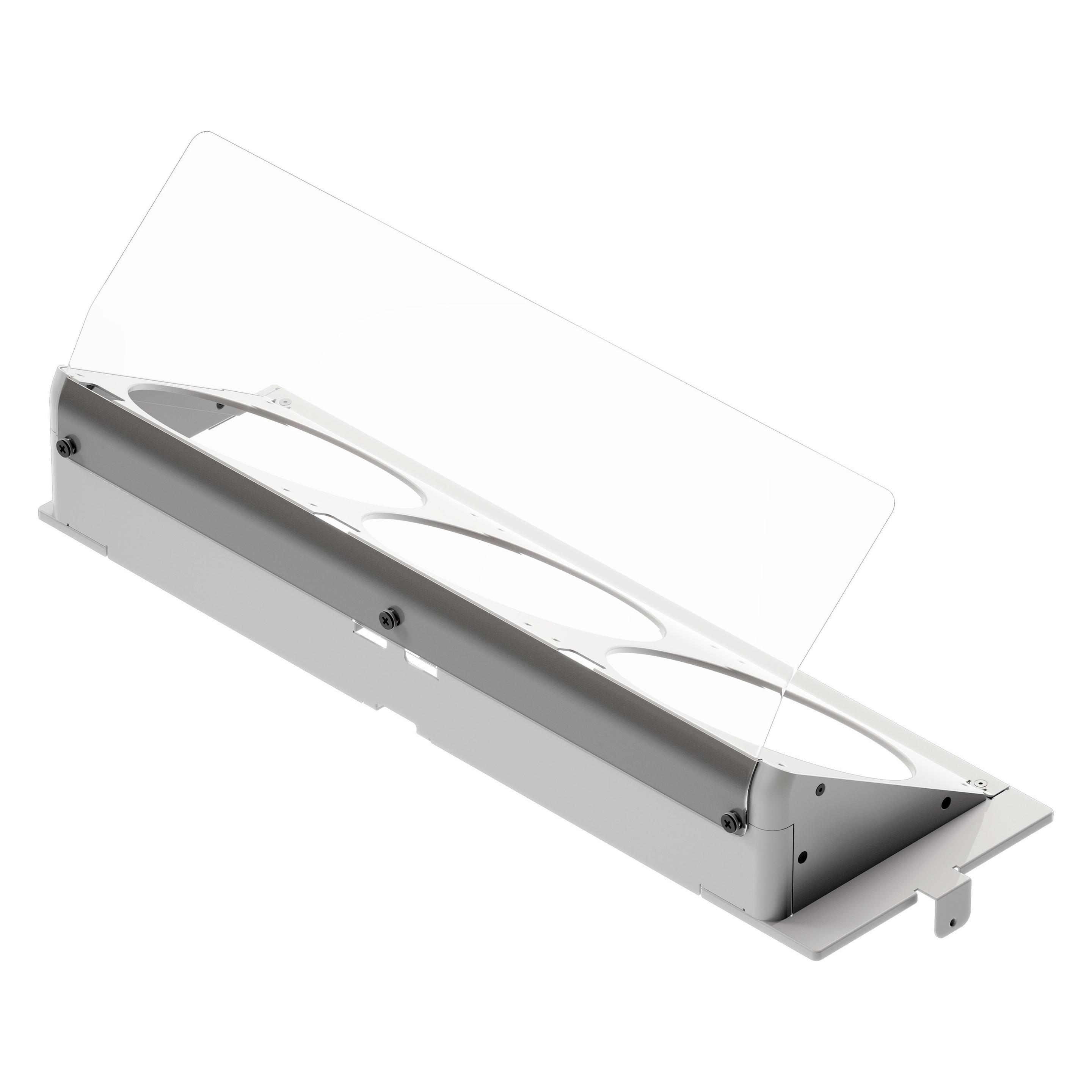 Havn HS 420 Angled Bottom Fan Bracket - weiss (HVN-AS-HS420-07-VAB)