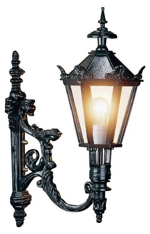 KS Verlichting Wandlamp Diana retro stijl groen en zwart