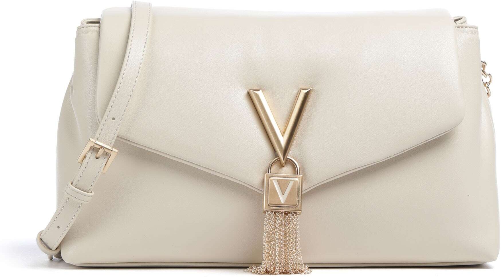 Valentino Bags Stella Umhängetasche aus Leder, weiß