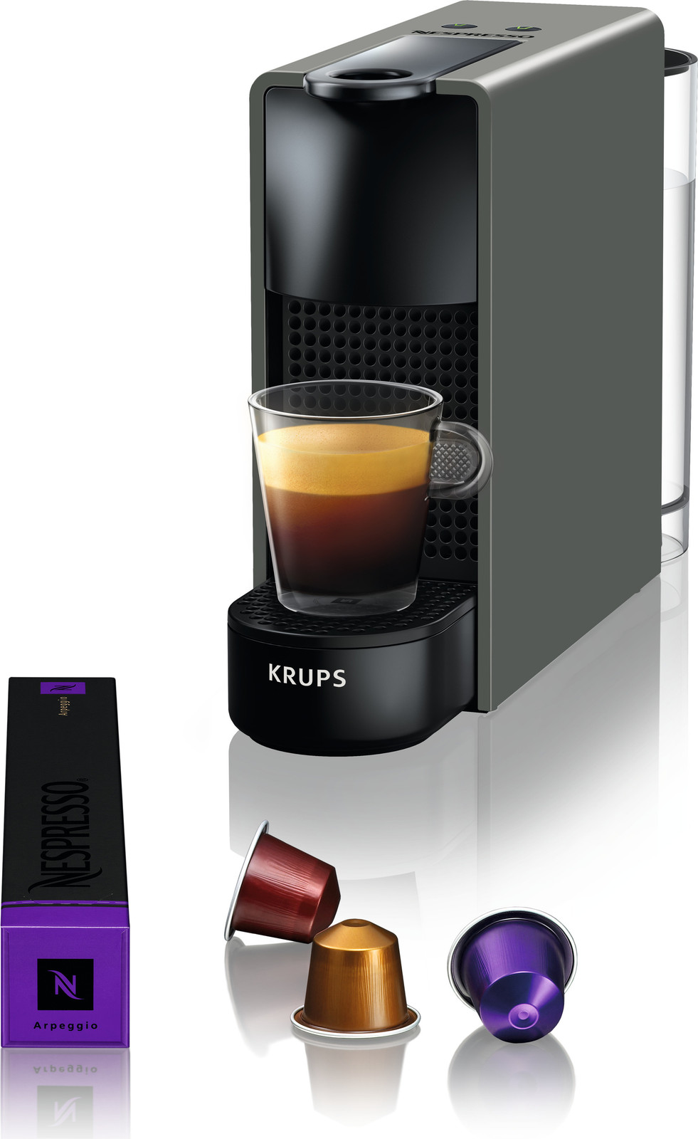 Krups Nespresso Original Essenza Mini - Grijs