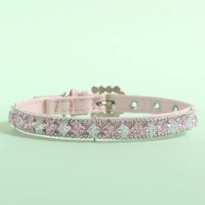 Uplift Essentials Elegant Rhinestone Pearl Pet Collar Necklace style 3 s
