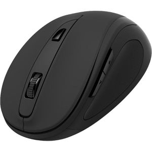 Hama Maus MW-400 V2, 173026, 6 Tasten, 1600 dpi, kabellos, schwarz