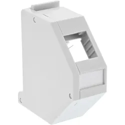INLINE Keystone SNAP-In Modulhalter, 1-fach für Hutschiene
