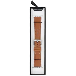 Neues Armband für die Smartwatch GlacierX Classic Leather Brown, geeignet für die Apple Watch 42/44/45/49mm.