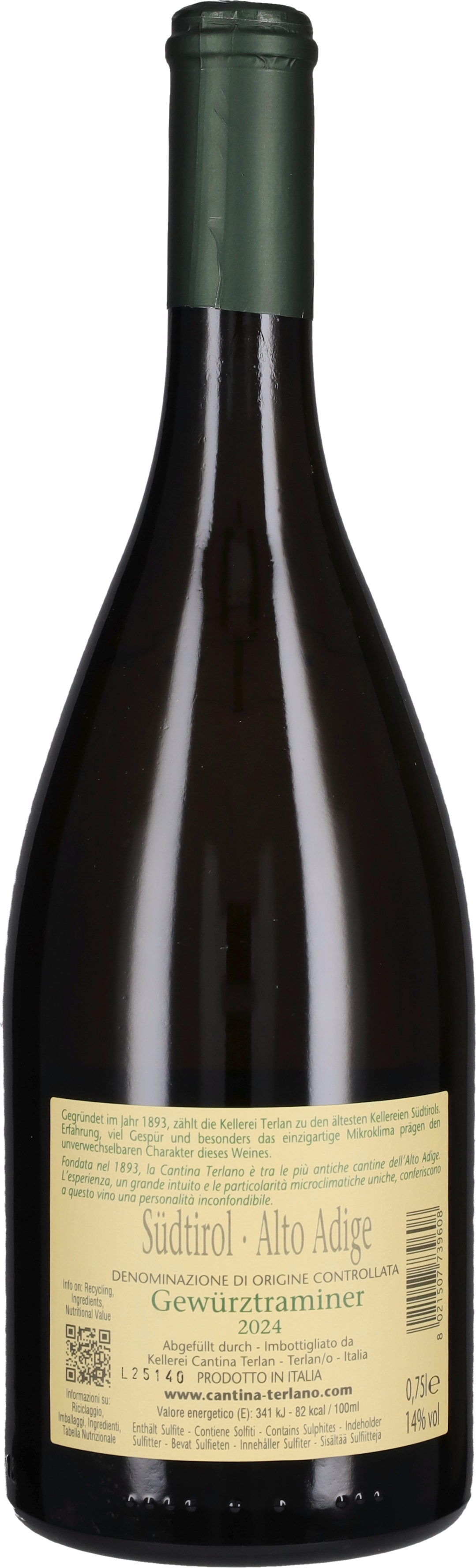 Gewurztraminer Cantina Terlano 2025
