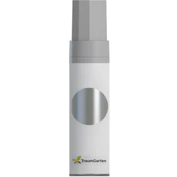 TraumGarten Sichtschutzzaun Lackstift BTG silber
