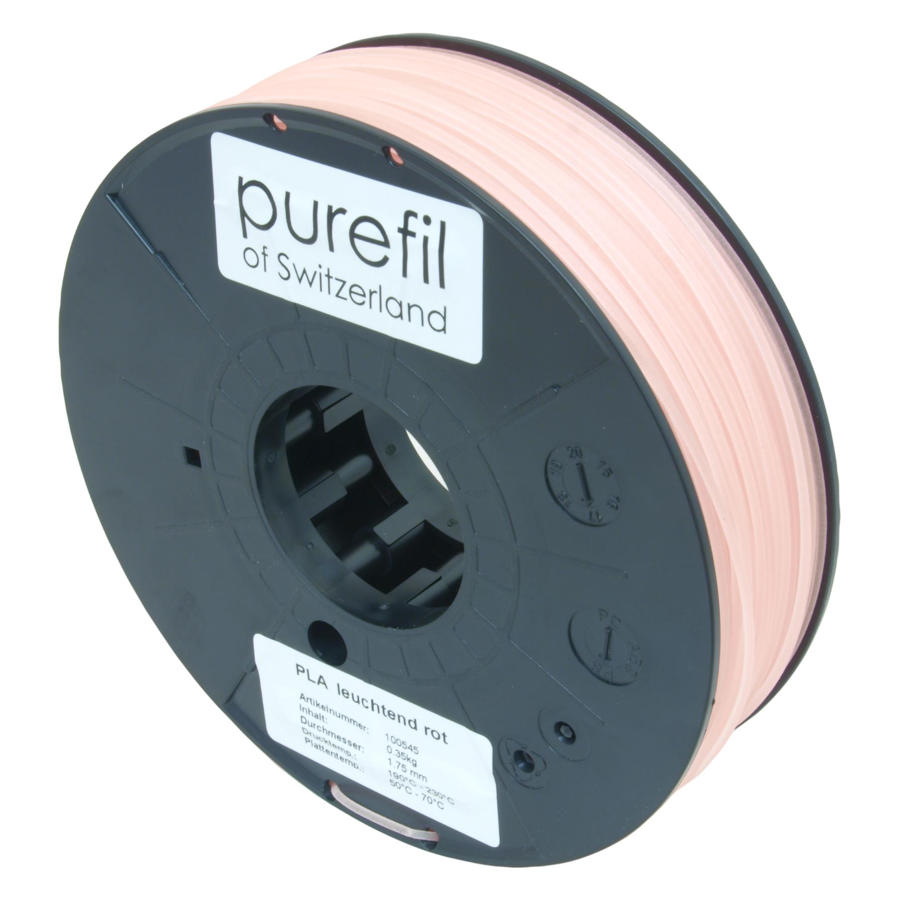 Purefil PLA Filament (PLA, 350 g, 1.75 mm) (100545)