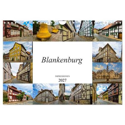 Blankenburg Impressionen (Wandkalender 2027 DIN A4 quer), CALVENDO Monatskalender