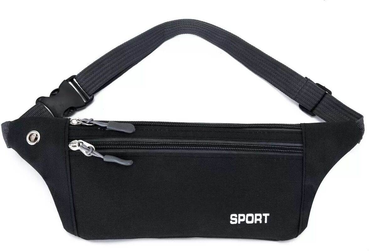 INF Laufgürteltasche für Handys, Schlüssel und mehr Schwarz