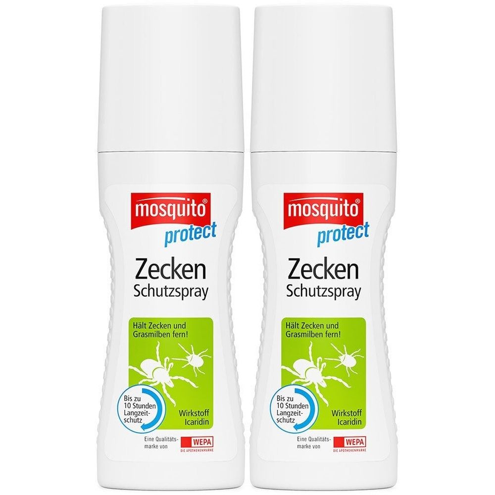 Mosquito Zeckenschutz-Spray protect 2x 2x100 ml Spray