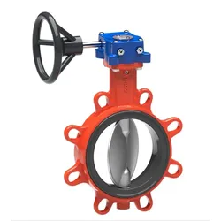KSB Absperrklappe BOAX-SF,Gewindeflansch Getriebe MS200, PN16, DN600, EPDM