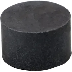 100 Scheibenmagnete, Ferrit, 25 x 15 mm, Y35, Haftkraft 2.300 g, anthrazit