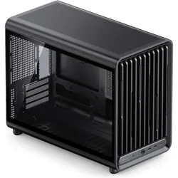 Jonsbo D33 STD PC-Gehäuse, Mini-Gehäuse, mATX, Tempered Glass - schwarz (mATX), PC Gehäuse, Schwarz
