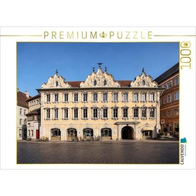 CALVENDO Puzzle Stadtbücherei | 1000 Teile Lege-Größe 64x48cm Foto-Puzzle für glückliche Stunden