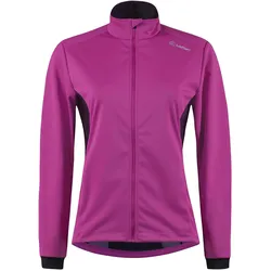 Löffler, Damen, Velojacke, Women's Bike Jacket Beta II WS Light (M), Rosa, Violett, M