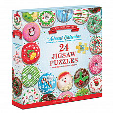 eurographics Puzzle Adventskalender - Christmas Donuts - 24 Puzzle je 50 Teile 301319