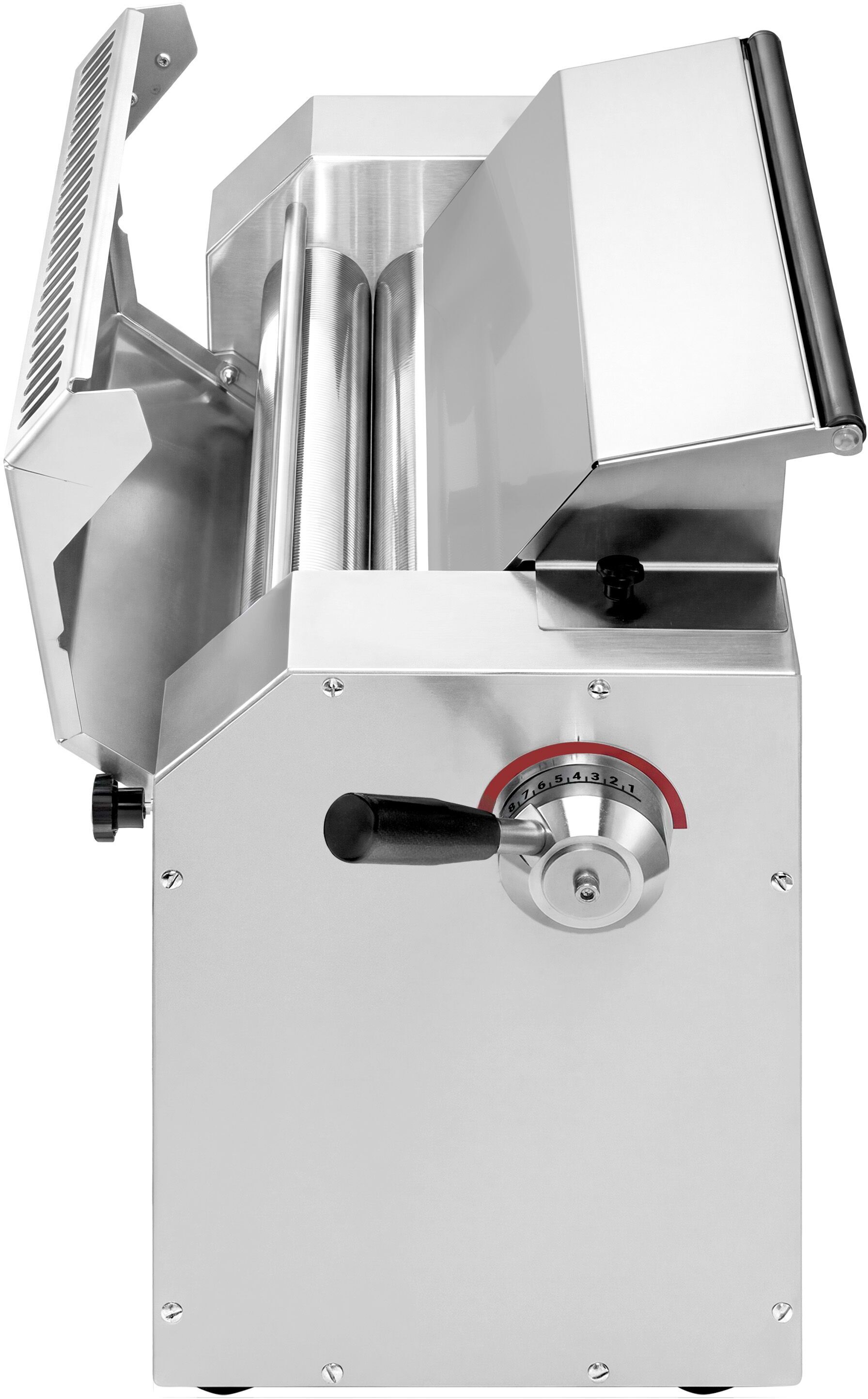 GGM Gastro Deeguitrolmachine - voor 520mm pasta- & pizzadeeg - deegdikte 0mm tot 10mm zilver