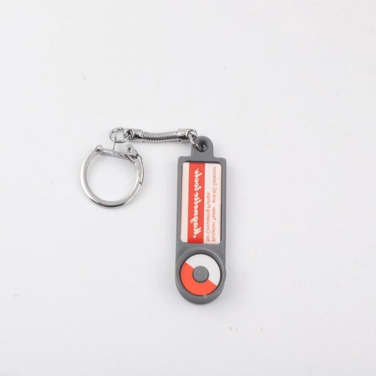 Compacte draagbare verwarmingstester met AC-detector en draairichtingsindicator voor circulatiepompen en magneetventielen, grijs