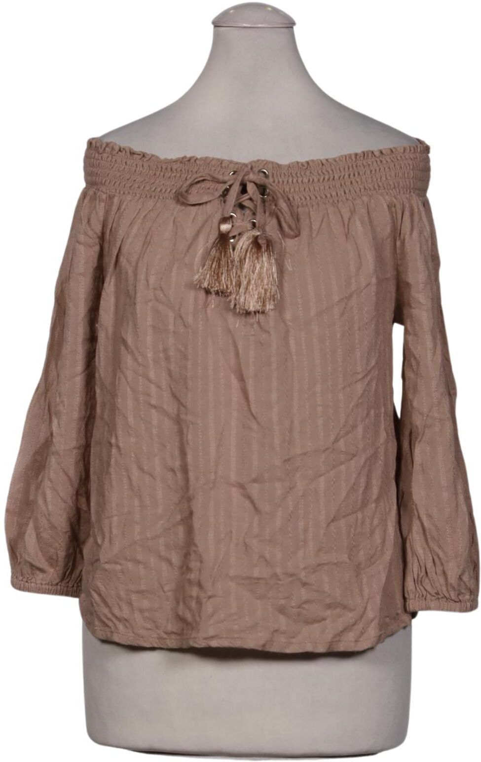 Lascana Damen Bluse, Beige, Gr. EU 32, Viskose - Second Hand