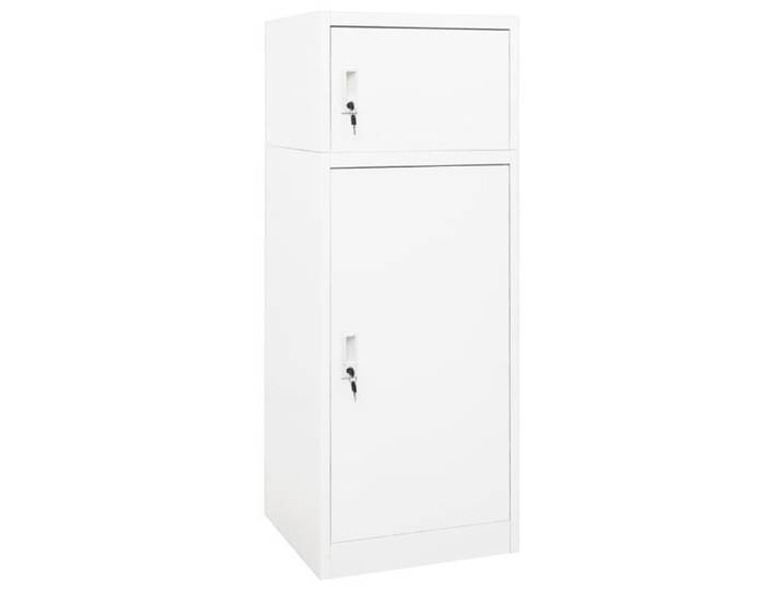 Armoire à selles - VIDAXL - Blanc - 53x53x140 cm - Rangement sécurisé pour équipement de sellerie