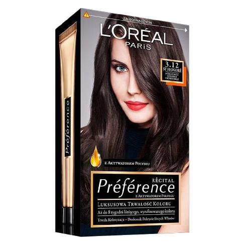 L'Oréal Paris L'Oreal Paris Paint Recital Preference 3.12 Honore-Intense cold dark brown (3.12) (3600522769392)