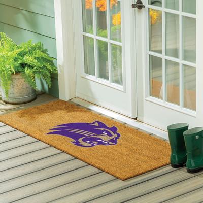 Evergreen Western Carolina University Full Color Indoor/Outdoor Coir Mat