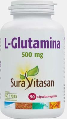 SURA VITASAN L-GLUTAMINA 500mg 50 CAPSULAS