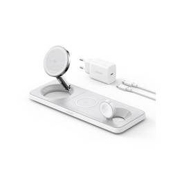 Anker Ladeadapter 5 W ANKER MagGo Magnetic Charger Pad white B25M1321 Weiß