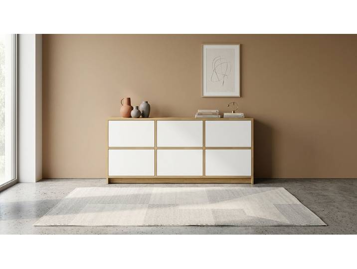 Buffet en chêne sur mesure Chêne Naturel huilé