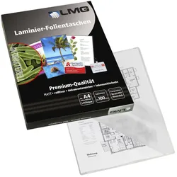 LMG Laminierfolien matt 100 mikron A4
