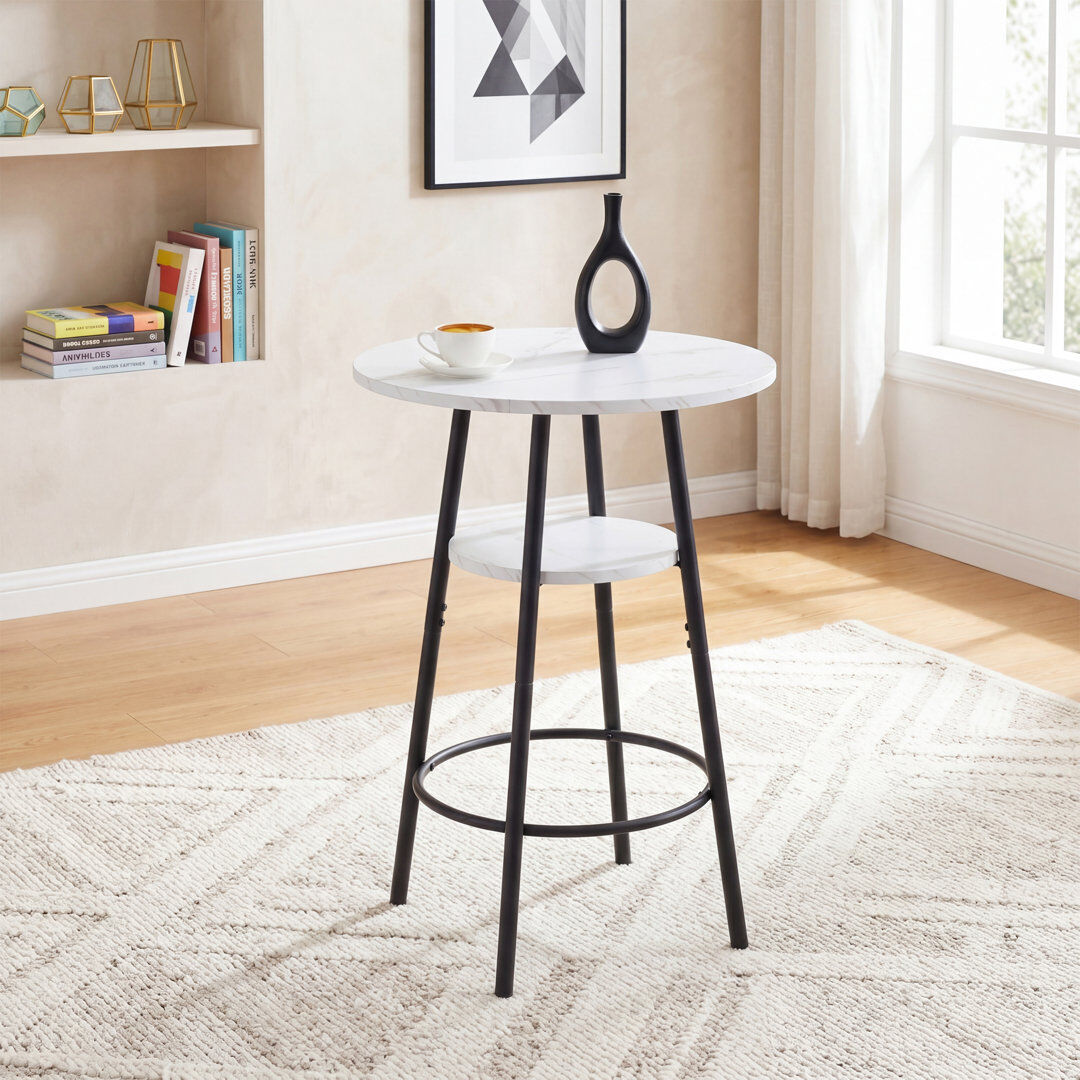 17 Stories Dining Table White