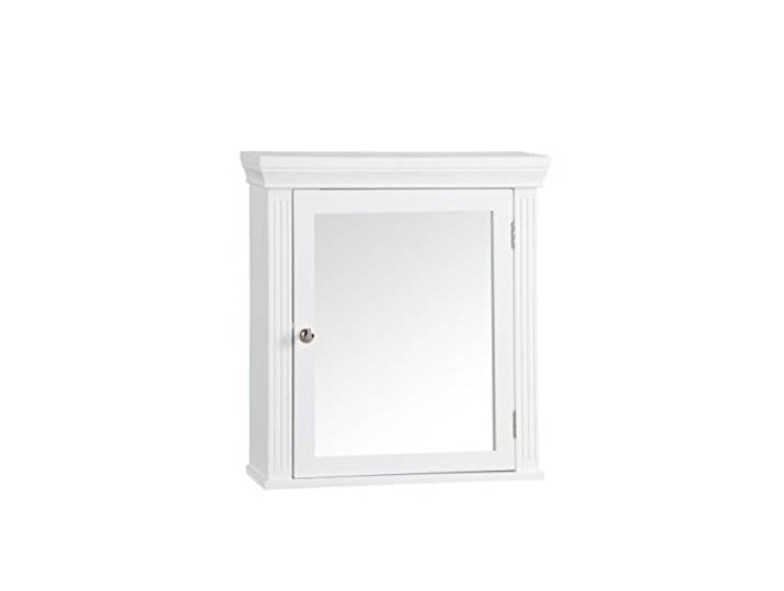 Armoire de Toilette Murale de Salle de Bain en Bois avec Miroir Blanc Stratford Teamson Home 6544