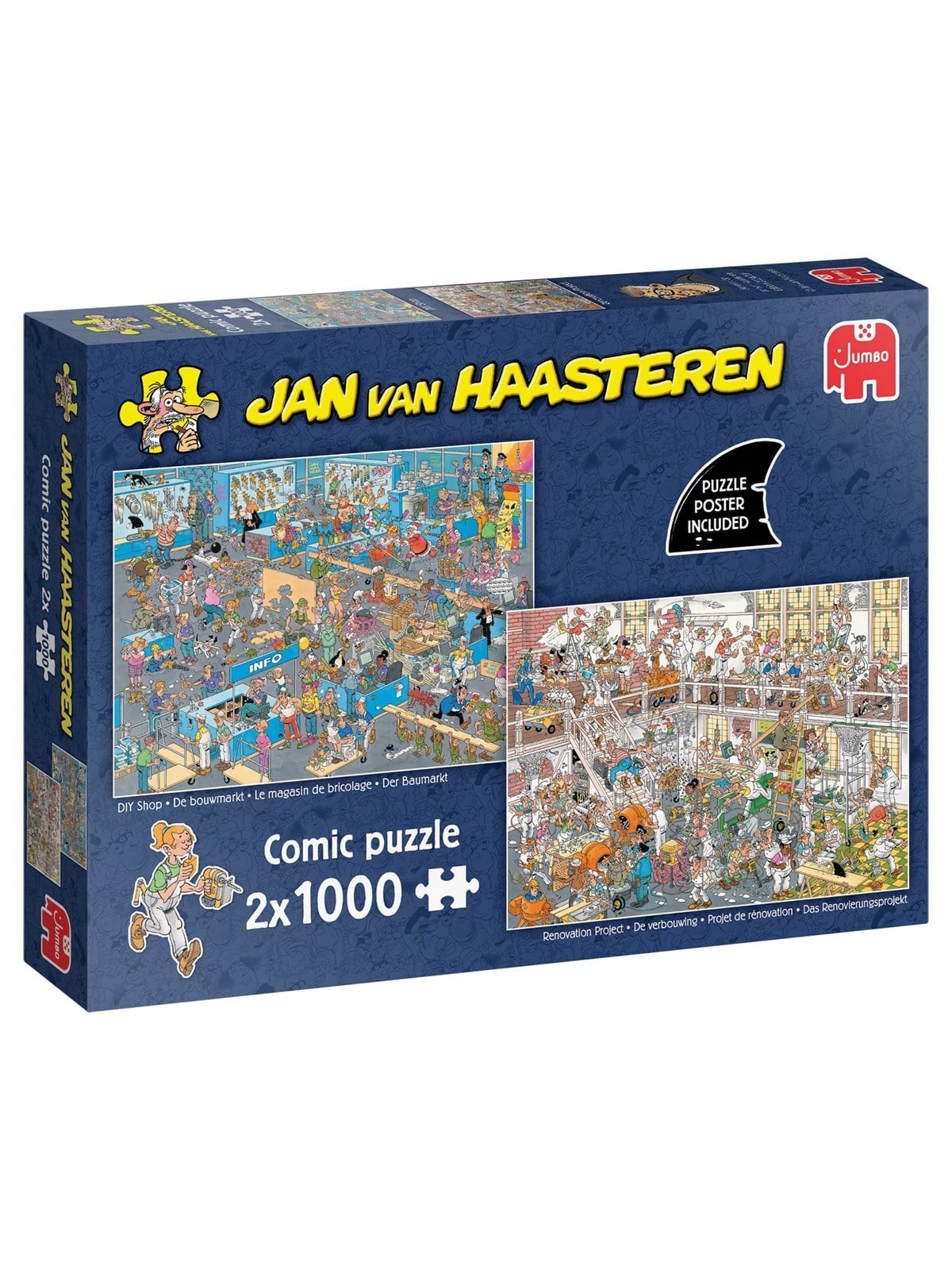Jan van Haasteren DIY Shop & Renovation project(2 x1000)