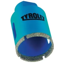 Tyrolit, Lochsäge, Diamantbohrkrone DDT Premium Ø 25 mm Länge 45 mm geeignet für Fliesen / Granit / Marmor M14 (25 mm)