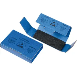 ESD BOX 902 - ESD IC-Versandbox, leitfähiger Schaum, 95 x 15 x 30 mm