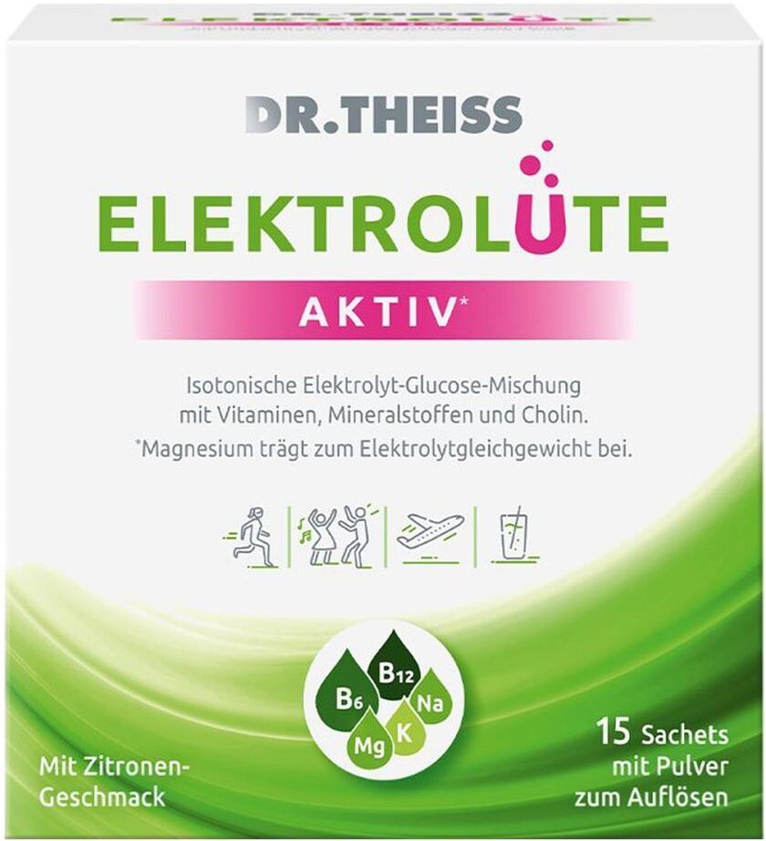 Dr. Theiss Elektrolüte Aktiv Pulver Sachets