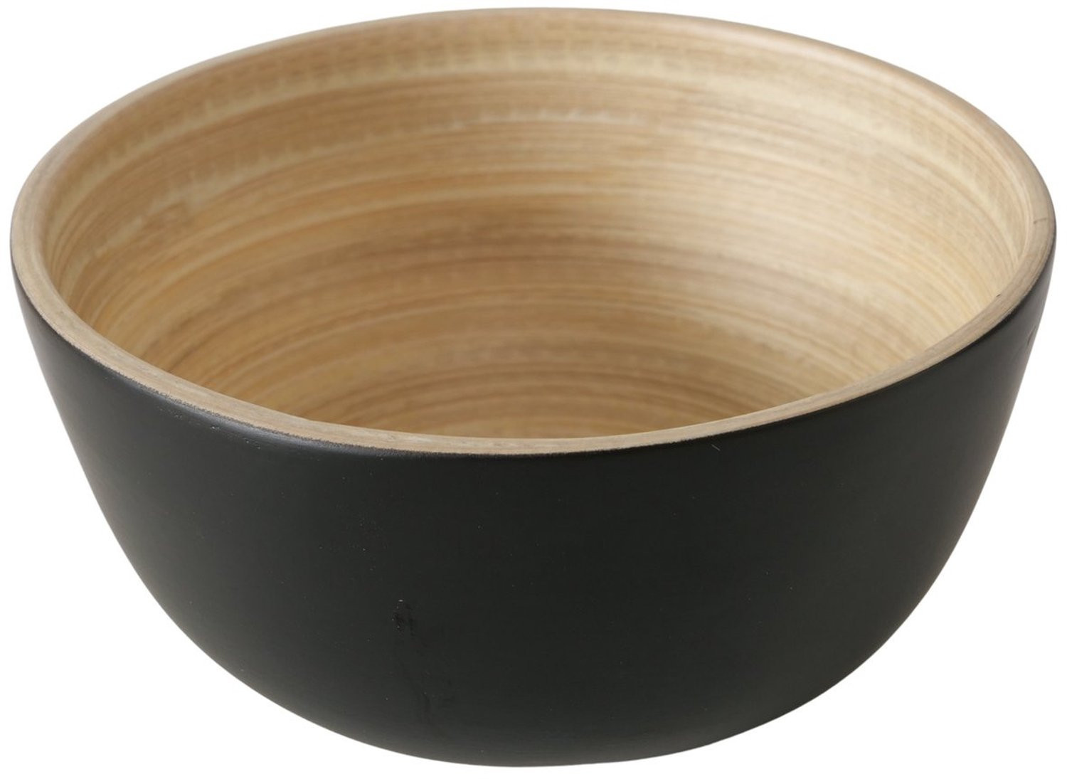 Boltze Home BAMBO bamboe kom zwart