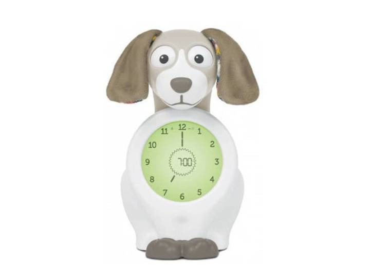 Zazu Davy de hond slaaptrainer met uurwerk - beige