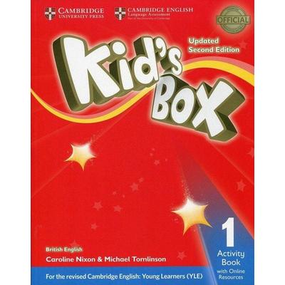 Kid's Box Level 1 Activity Book with Online Resources British English, Taschenbuch von Caroline Nixon,Michael Tomlinson, Cambridge University Press,