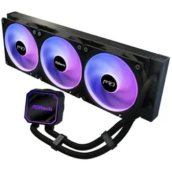 AsRock CPC Pro 360 ARGB Black, CPU Wasserkühler, Schwarz