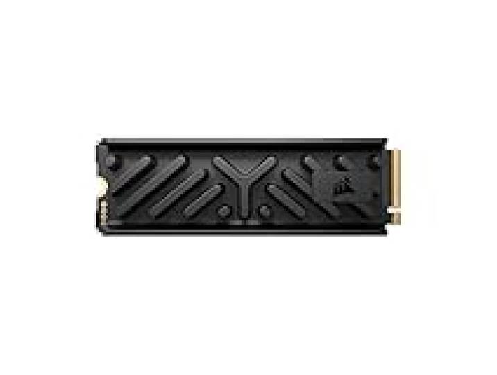 Corsair MP700 Elite 1 to PCIe 5.0 x4 NVMe M.2 SSD – Dissipateur Thermique en Aluminium Inclus – Jusqu'à 10,000MB/sec – Haute Densité 3D TLC NAND – M.2 2280 – Compatible DirectStorage – Noir