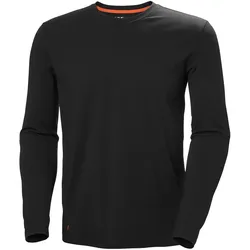 Langarmshirt "EVO" - XXL - schwarz