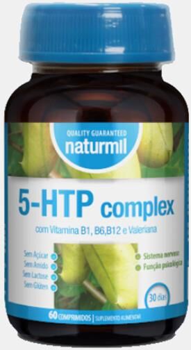 NATURMIL 5-HTP COMPLEX 100mg 60 COMPRIMIDOS