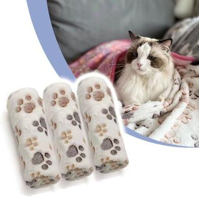 Uplift Essentials Premium Ultra Soft Flannel Pet Blanket m