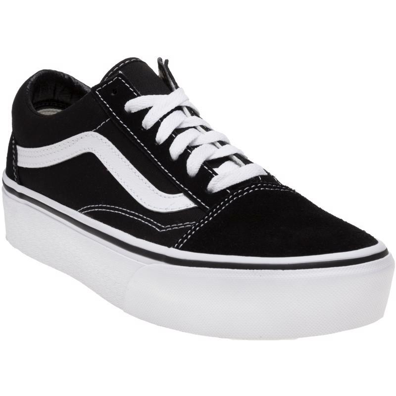 Vans Turnschuhe Old Skool Plattform Schwarz