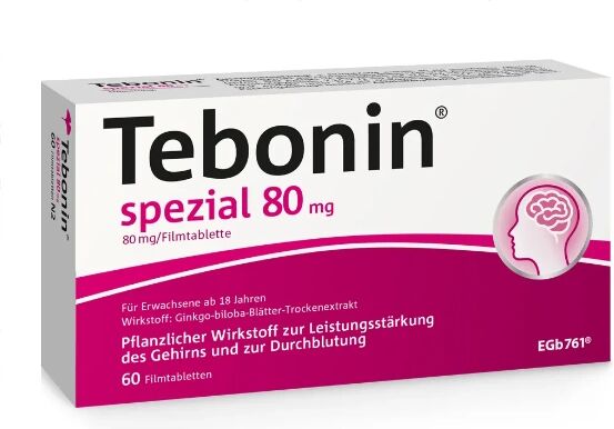 Dr. Schwabe Tebonin Spezial 80 mg film-coated tablets (60 pcs)