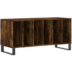 vidaXL Plattenschrank Räuchereiche 100x38x48 cm Holzwerkstoff