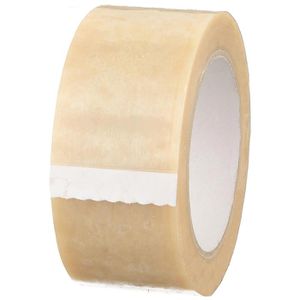 Supra Supra Packband  BAND 124, 100009, PVC, transparent, 50 mm x 66 m, leise abrollbar